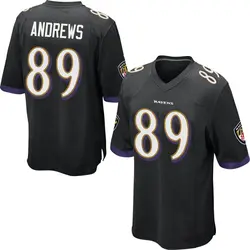 Nike Mark Andrews Baltimore Ravens Men's Game Black Jersey