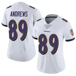 Nike Mark Andrews Baltimore Ravens Women's Limited White Vapor Untouchable Jersey