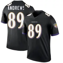 Nike Mark Andrews Baltimore Ravens Youth Legend Black Jersey